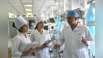 'Xirurgiya markazida yil boshidan buyon qariyb 500 nafar bolada tug`ma yurak nuqsoni jarrohlik yo`li bilan davolandi — SSV'ning rasmi