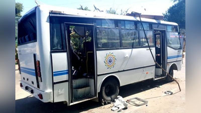 Изрображение 'По факту взрыва баллона в автобусе в Сырдарье возбуждено уголовное дело'