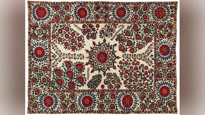 Изрображение 'Традиционную узбекскую вышивку демонстрируют на выставке в Петербурге'