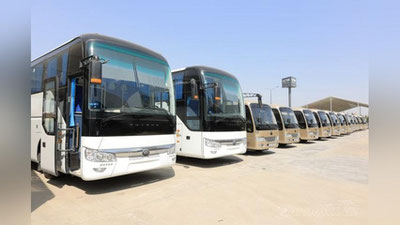 Изрображение 'Китай подарил Самарканду 2 автобуса и 40 микроавтобусов'