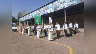 'MDH davlatlari bojxona xizmati kinologlari o`rtasidagi X ko`pkurash musobaqasiga start berildi'ning rasmi