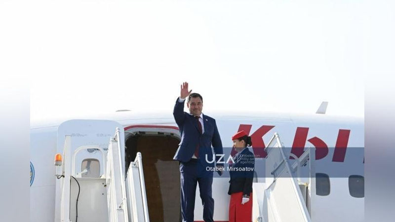 'Sadir Japarov O`zbekistonga amaliy tashrifni yakunlab, yurtiga qaytib ketdi'ning rasmi