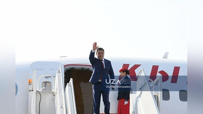 'Sadir Japarov O`zbekistonga amaliy tashrifni yakunlab, yurtiga qaytib ketdi'ning rasmi