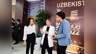 Изрображение 'Такеши Китано прибыл на Ташкентский кинофестиваль'