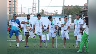 Изрображение 'В Бухаре прошел футбольный турнир «Кубок Независимости» среди инвалидов-ампутантов'