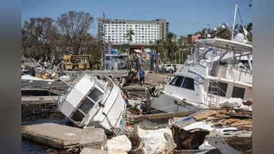 'Suv toshqinlari, elektrdan uzilish, vayronagarchilik...  AQShda "Ien" to`foni oqibatida ko`plab insonlar qurbon bo`ldi'ning rasmi