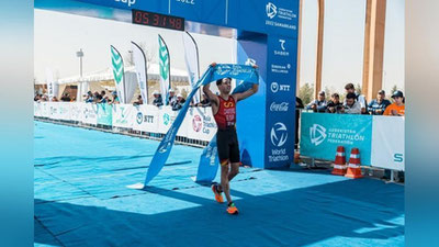 Изрображение 'Кубок Азии по триатлону в Самарканде определил лучших среди профессионалов (фото)'