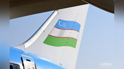 Изрображение 'Шавкат Мирзиёев отбыл в город Астану'