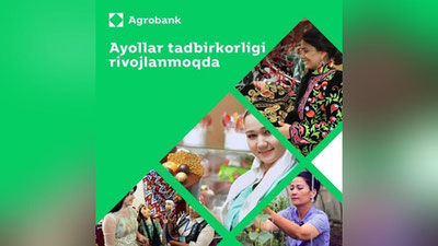 'Samarqandda “Agrobank” ayollar tadbirkorligini rivojlantirishga ko`maklashmoqda'ning rasmi