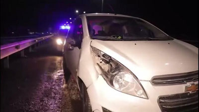 Изрображение 'В Ташкентской области водитель "Спарка" сбил насмерть пешехода и скрылся (видео)'