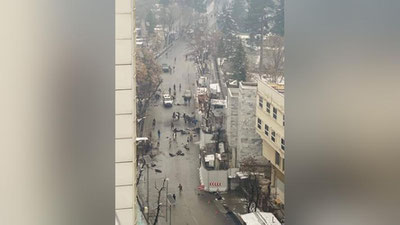 'Afg`oniston TIV binosida portlash sodir bo`ldi'ning rasmi