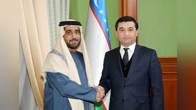 'Baxtiyor Saidov BAA Elchisi Said Matar Al-Qamziy bilan uchrashdi'ning rasmi