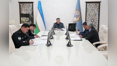 'Ichki ishlar vaziri Farg`onadagi muammolarni o`rgandi'ning rasmi