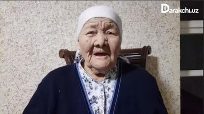 'Sirdaryolik 99 yoshli onaxon nafaqa pulini zilziladan jabrlanganlarga yordam tariqasida Turkiyaga yubordi (video)'ning rasmi