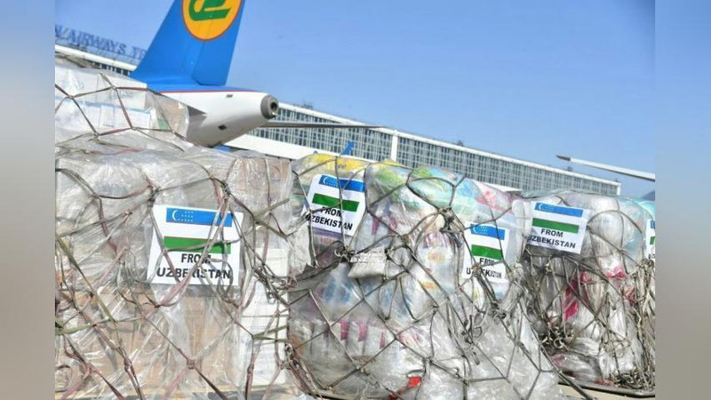 'O`zbekiston Suriyaga insonparvarlik yordamini yubordi'ning rasmi