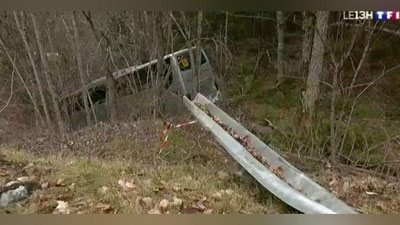 'Fransiyada ichida 40 nafar o`quvchi bo`lgan maktab avtobusi jarlikka quladi'ning rasmi