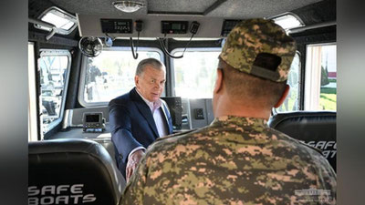 Изрображение 'Шавкат Мирзиёев сегодня посещает ряд военных объектов под Ташкентом'