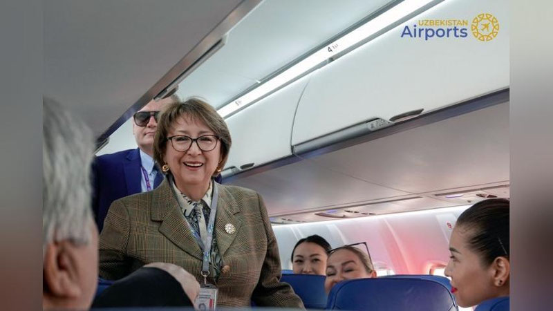 Изрображение 'Рано Джураева покинула пост председателя правления АО "Uzbekistan Airports"'