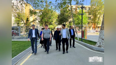 Изрображение 'Новый и.о. хокима Ташкента изучил ситуацию в Сергелийском районе (фото)'