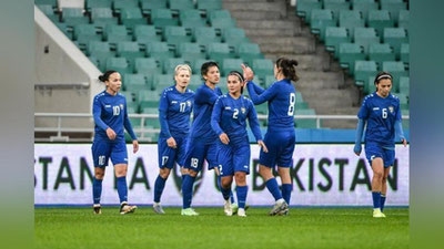 Изрображение 'Женская сборная Узбекистана успешно стартовала в отборочном этапе на ОИ-2024'