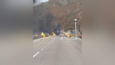 Изрображение 'Страшная авария на "Камчике": 6 человек пострадали (видео)'