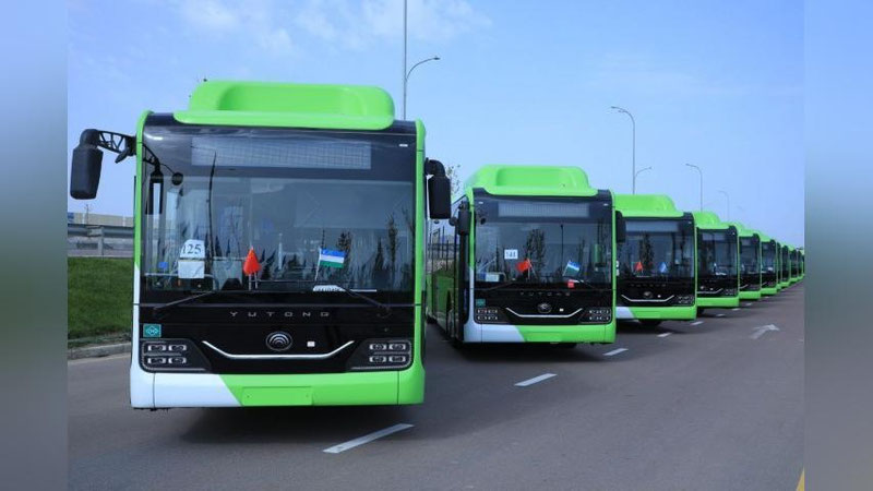 'Toshkentga keltirilgan yangi avtobuslar berilishi uchun haydovchilardan pul talab qilinayotgani haqidagi xabarlar rad etildi'ning rasmi
