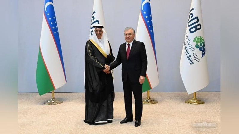 'Shavkat Mirziyoev Islom taraqqiyot banki prezidentini qabul qildi'ning rasmi