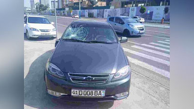 Изрображение 'В УБДД Ташкента прокомментировали видео с наездом на пешеходном переходе'