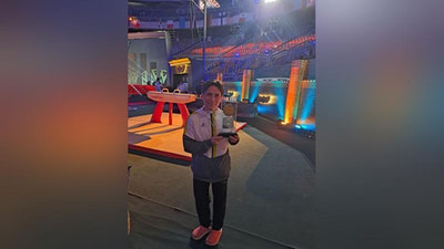 Изрображение 'Оксане Чусовитиной вручили Кубок мира по спортивной гимнастике (видео)'