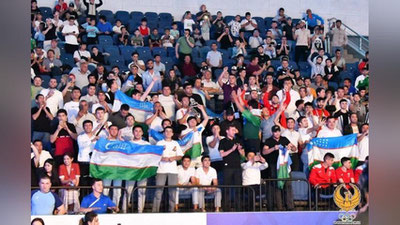 Изрображение 'Сегодня на ЧМ по боксу в Ташкенте вступают в бой Хасанбой Дусматов и Баходир Жалолов'