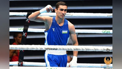 'Bokschimiz Abdumalik Xalokov avstraliyalik raqibini mag`lub etdi'ning rasmi