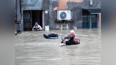 Изрображение 'Северная Италия ушла под воду из-за проливных дождей (видео)'