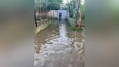 Изрображение 'В столичном хокимияте озвучили причину затопления улицы в сергелийской махалле'