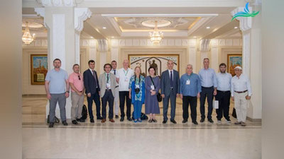 Изрображение 'Члены Всемирного общества посетили Институт востоковедения АН Узбекистана'