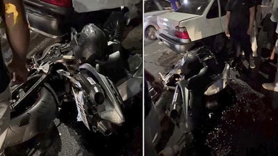 Изрображение 'Ночное ДТП в Ташкенте унесло жизнь мотоциклиста (видео)'