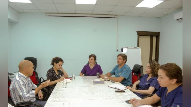 'JSST va Akusherlik va ginekologiya markazi mutaxassislari hamkorlik yo`nalishlarini muhokama etdi'ning rasmi