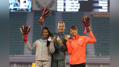 Изрображение 'Екатерина Воронина завоевала золото чемпионата Азии по легкой атлетике'