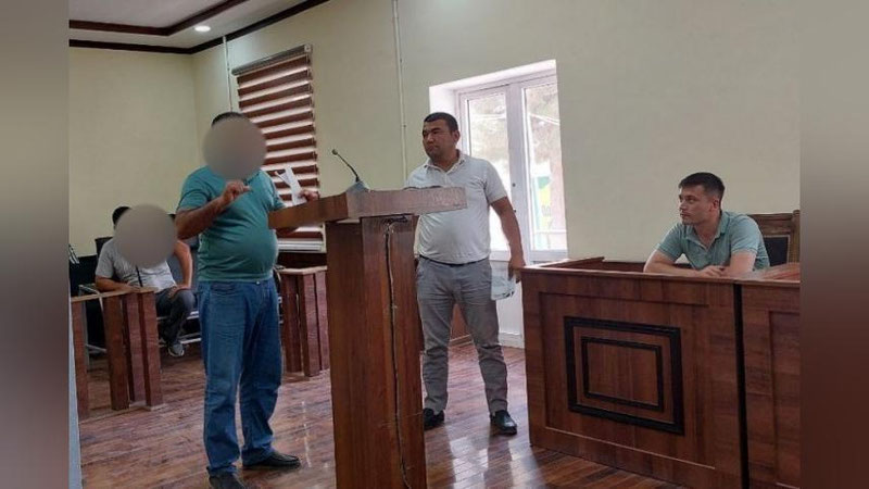 'Qashqadaryoda fermer xo`jaligi raisi kadastr bo`limi boshlig`iga tuhmat qilgani uchun javobgarlikka tortildi'ning rasmi