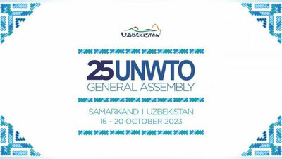 Изрображение 'Президент Узбекистана примет участие в открытии Генеральной Ассамблеи ЮНВТО в Самарканде'
