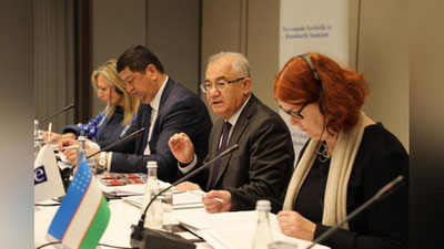 'Toshkentda tadbirkorlik va inson huquqlari bo`yicha davra suhbati bo`lib o`tdi'ning rasmi