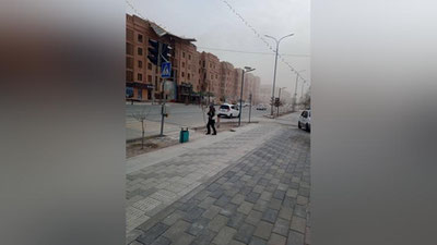 Изрображение 'Сильный ветер, пыльная буря, морозы и снегопад: резкая смена погоды в Узбекистане (фото, видео)'