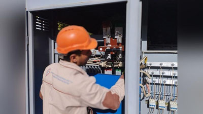 Изрображение 'Многострадальная подстанция «Сагбон» в Ташкенте осталась без напряжения'