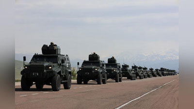 'Bugun Toshkent va Toshkent viloyati ko`chalarida harbiy zirhli texnikalar harakatlanadi'ning rasmi