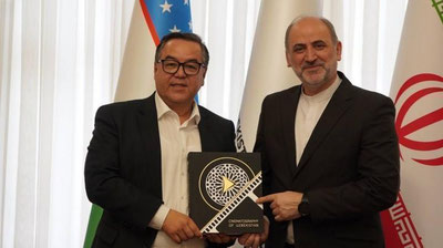 Изрображение 'Директор Агентства кинематографии обсудил с послом Ирана проведение совместных Дней кино'