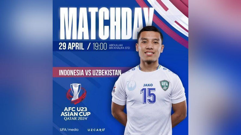 Изрображение 'Сегодня олимпийская сборная Узбекистана выступит в полуфинале Кубка Азии-U23'