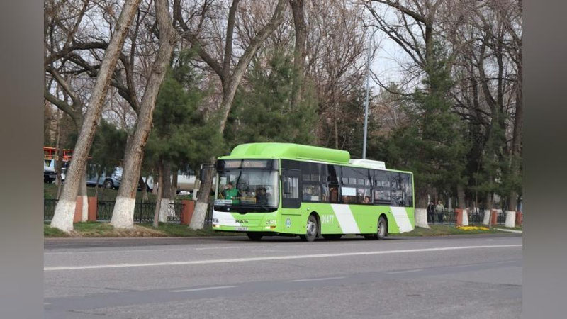 'Poytaxtdagi 30, 95, 110 va 129 sonli avtobuslarning harakat yo`nalishi o`zgardi'ning rasmi