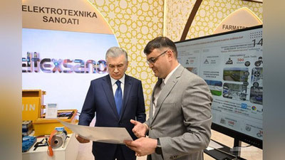 'Sanoat mahsulotlari va yangi loyihalar taqdimot qilindi'ning rasmi