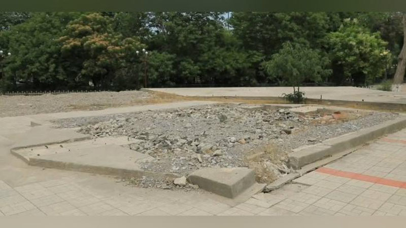 'Farg`onadagi bolalar bog`ida daraxtlar ataylab quritilayaptimi? (video)'ning rasmi