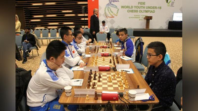 Изрображение 'УЗБЕКИСТАН ВПЕРВЫЕ ВЫИГРАЛ ВСЕМИРНУЮ ШАХМАТНУЮ ОЛИМПИАДУ СРЕДИ ЮНИОРОВ'