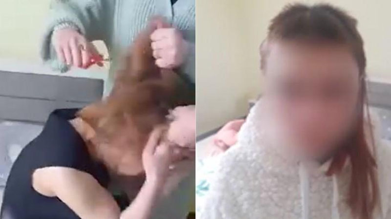 Изрображение 'В Бухарской области 4 человека проникли в дом к женщине и устроили "самосуд" (видео)'